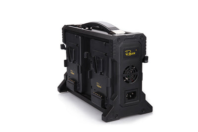 Rolux V-Mount Battery Charger 4 Channels RL4KS