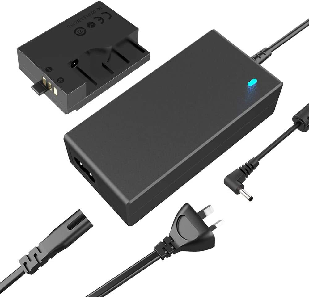 MC FOTO Gears Camera Continues Power Supply System for CANON 1100D, 1200D, 1300D (REPLACES LP-E10)