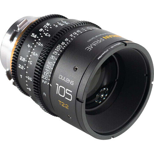 Dulens APO Cambrian Prime 105mm T2.2 Lens (ARRI PL, Imperial, Black)