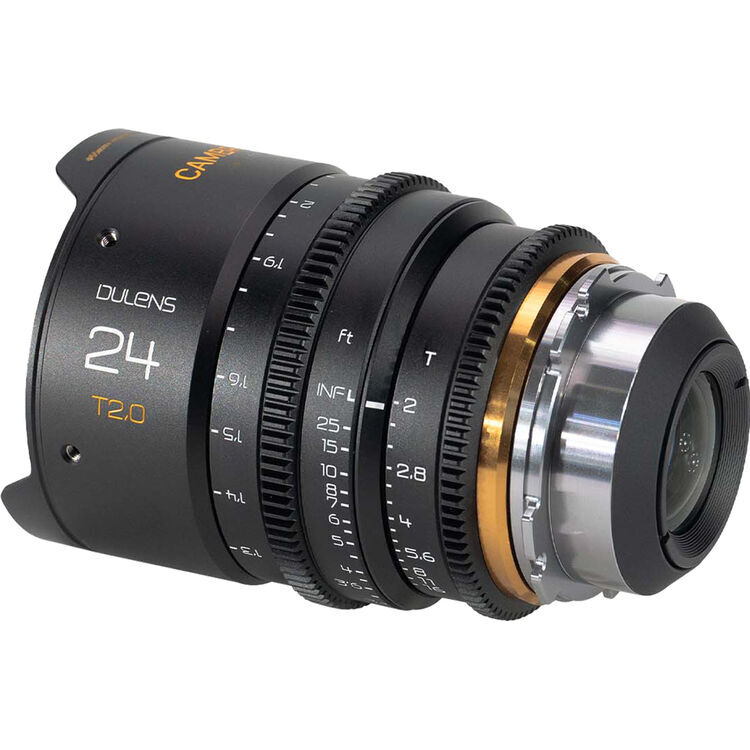 Dulens APO Cambrian Prime 24mm T2.0 Lens (ARRI PL, Imperial, Black)