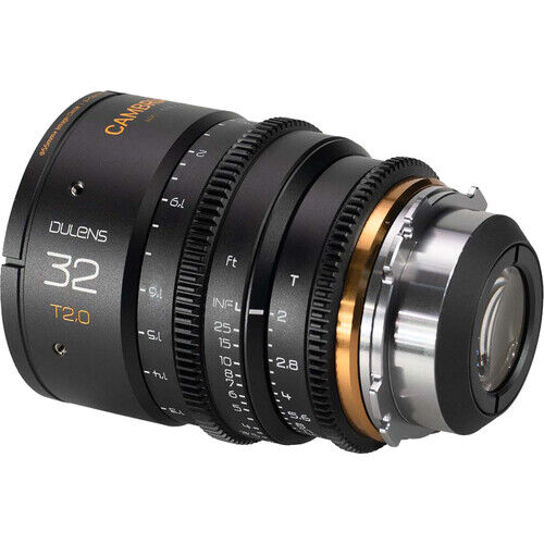 Dulens APO Cambrian Prime 32mm T2.0 Lens (ARRI PL, Imperial, Black)