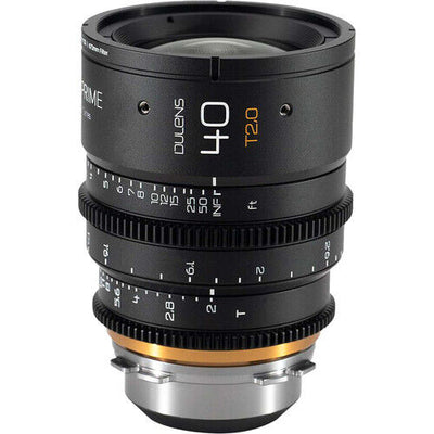 Dulens APO Cambrian Prime 40mm T2.0 Lens (ARRI PL, Imperial, Black)