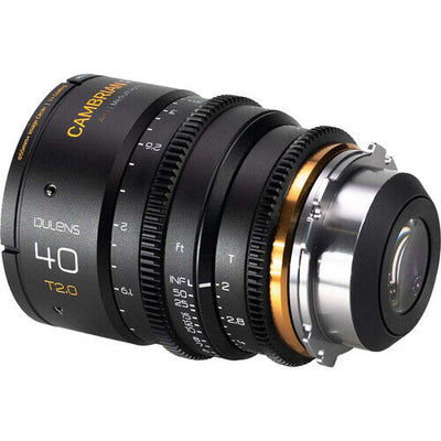 Dulens APO Cambrian Prime 40mm T2.0 Lens (ARRI PL, Imperial, Black)
