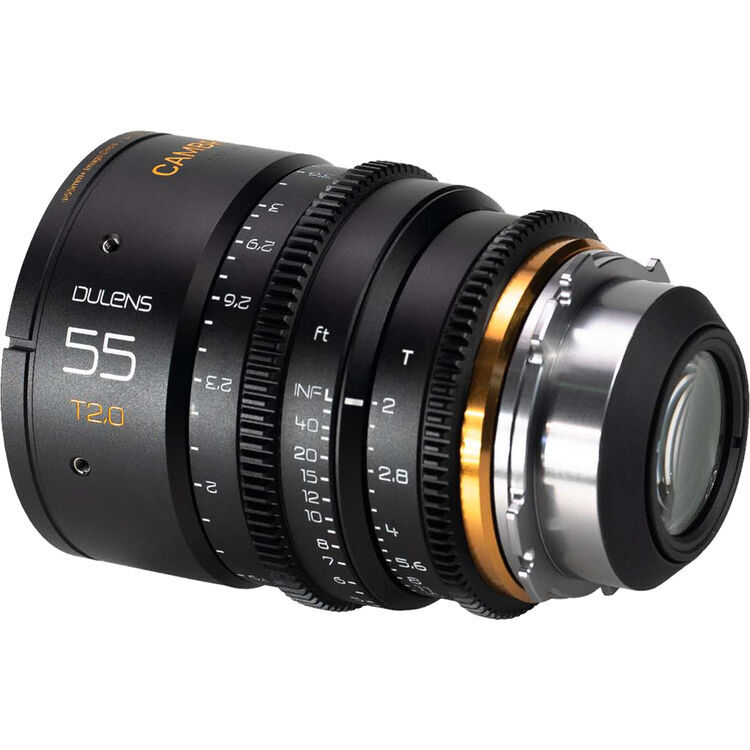 Dulens APO Cambrian Prime 55mm T2.0 Lens (ARRI PL, Imperial, Black)