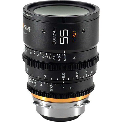 Dulens APO Cambrian Prime 55mm T2.0 Lens (ARRI PL, Imperial, Black)