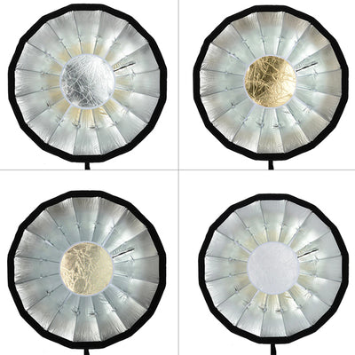 GODOX  85CM PARABOLIC SOFTBOX WITH GRID FOR AD400PRO (SILVER) AD-S85S