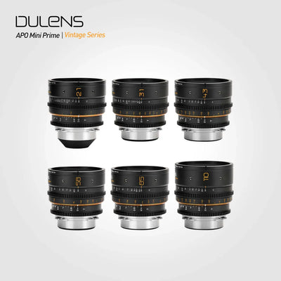 DULENS APO MINI PRIME 6-LENS SET PL Mount (21mm 31mm 43mm 58mm 85mm 110mm)