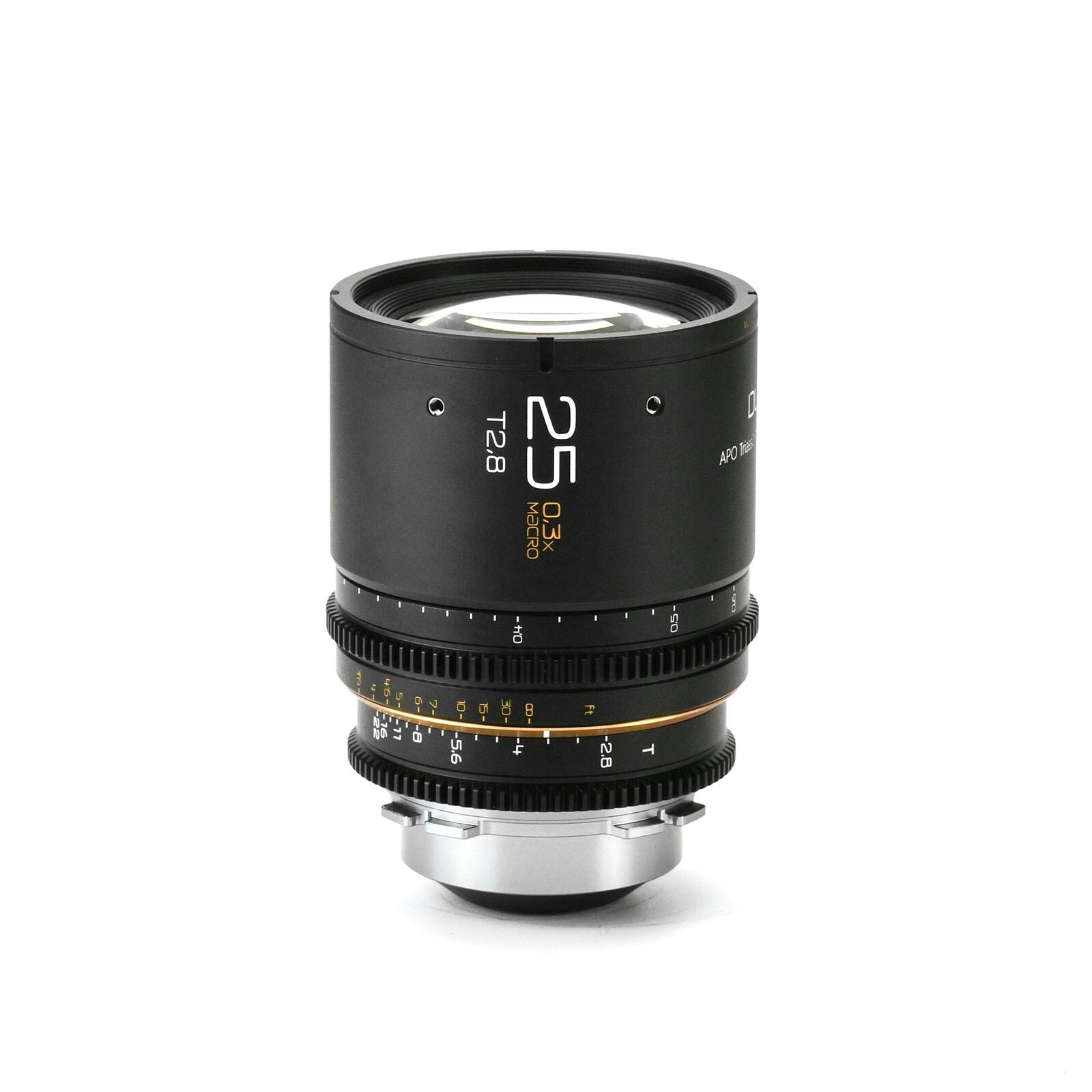 Dulens APO Triassic Close Focus Prime 25mm T2.8 PL Mount - Black