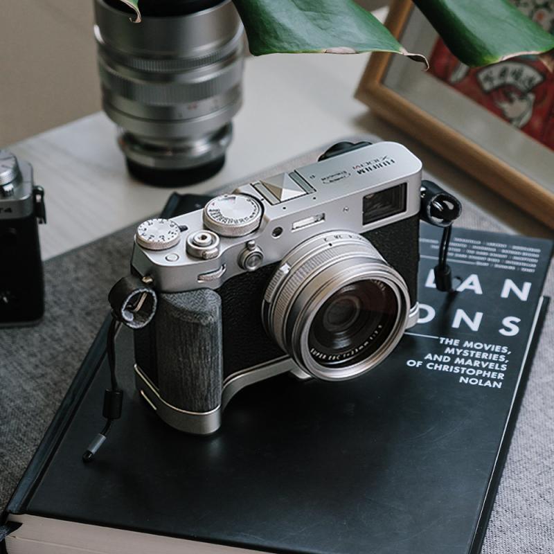 FALCAM F22&F38 Quick Release L-Shaped Handle Classic Silver（FOR FUJIFILM X100 VI）