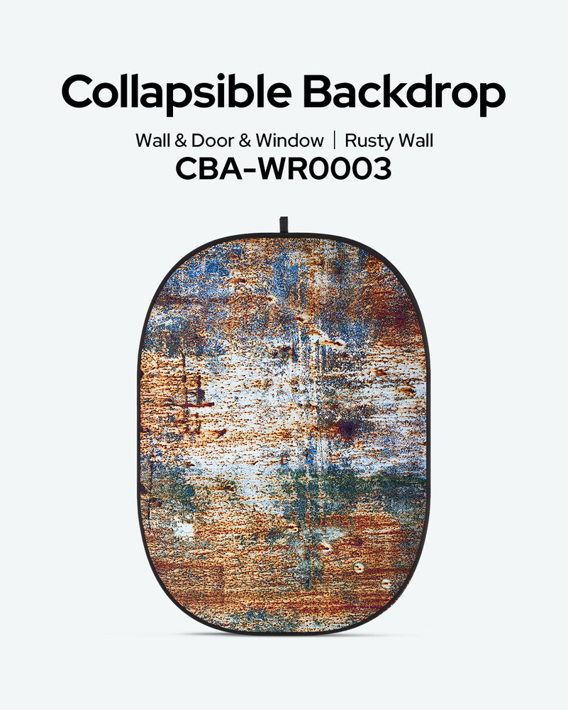 Godox Collapsible Rusty Metal Background Panel 150 x 200cm CBA-WR0003