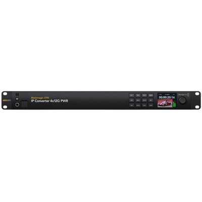 Blackmagic 2110 IP Converter 4 x 12G SDI PWR