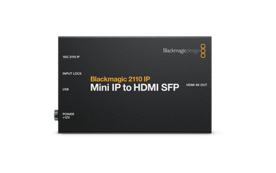 Blackmagic 2110 IP Mini IP to HDMI SPF