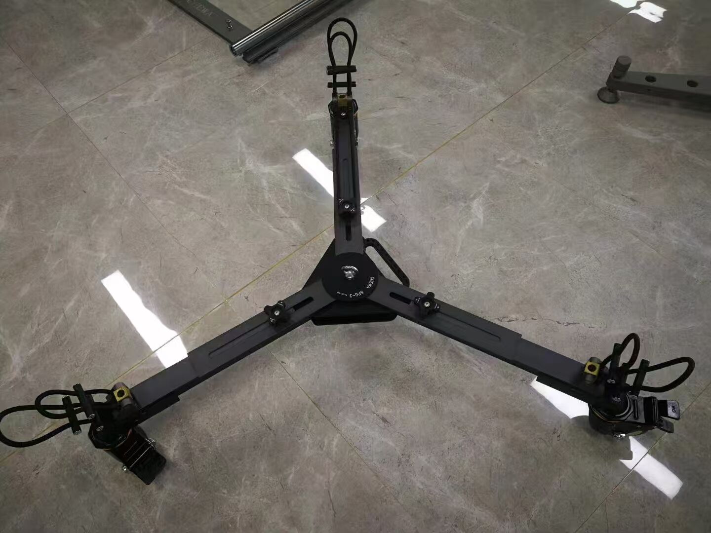 Chewa 150mm Bowl C150H High-Leg Tripod With Heavy Duty Dolly