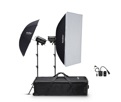 Godox DP800III-V Professional Studio Flash Dual Head Kit [Upgrade to X Series Trigger: No XPro Triger is needed]