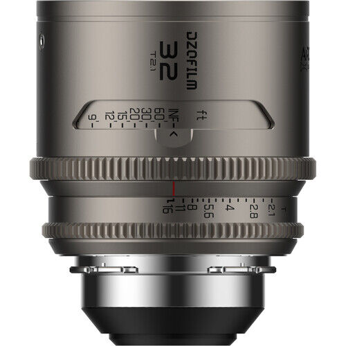 DZOFilm Arcana 32mm Anamorphic Prime Lens (ARRI PL, Titanium - Imperial)