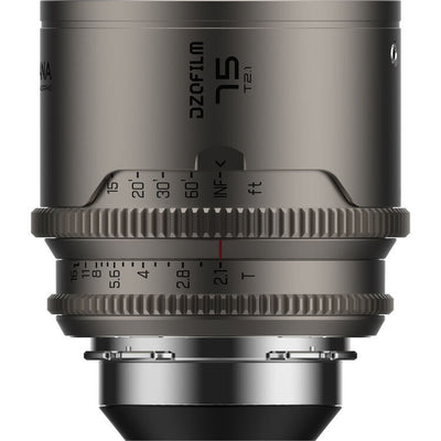 DZOFilm Arcana 75mm Anamorphic Prime Lens (ARRI PL, Titanium - Imperial)