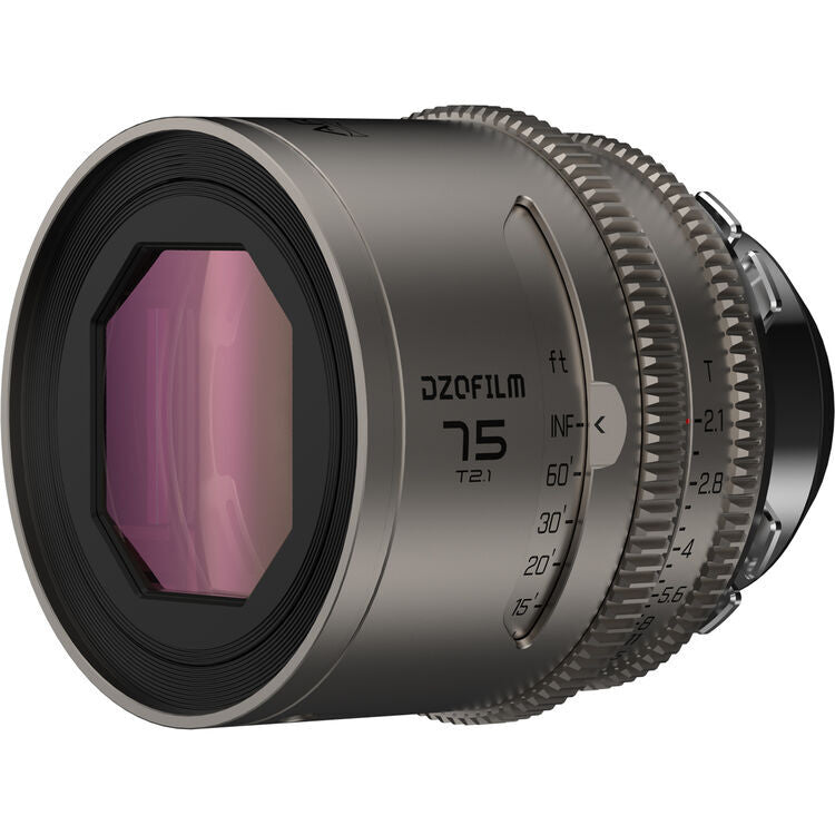 DZOFilm Arcana 75mm Anamorphic Prime Lens (ARRI PL, Titanium - Imperial)