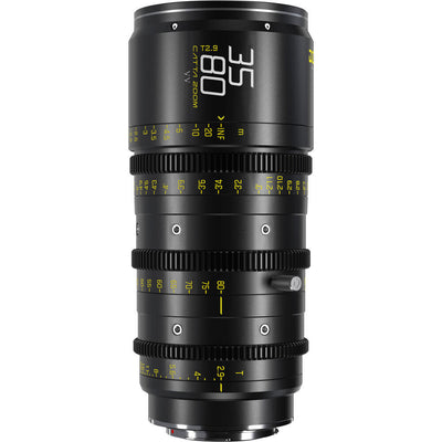 DZOFilm Catta FF 18-35/35-80/70-135mm T2.9 Cine 3-Lens Bundle (White or Black) [Lens Mount Type: Sony FE Mount]