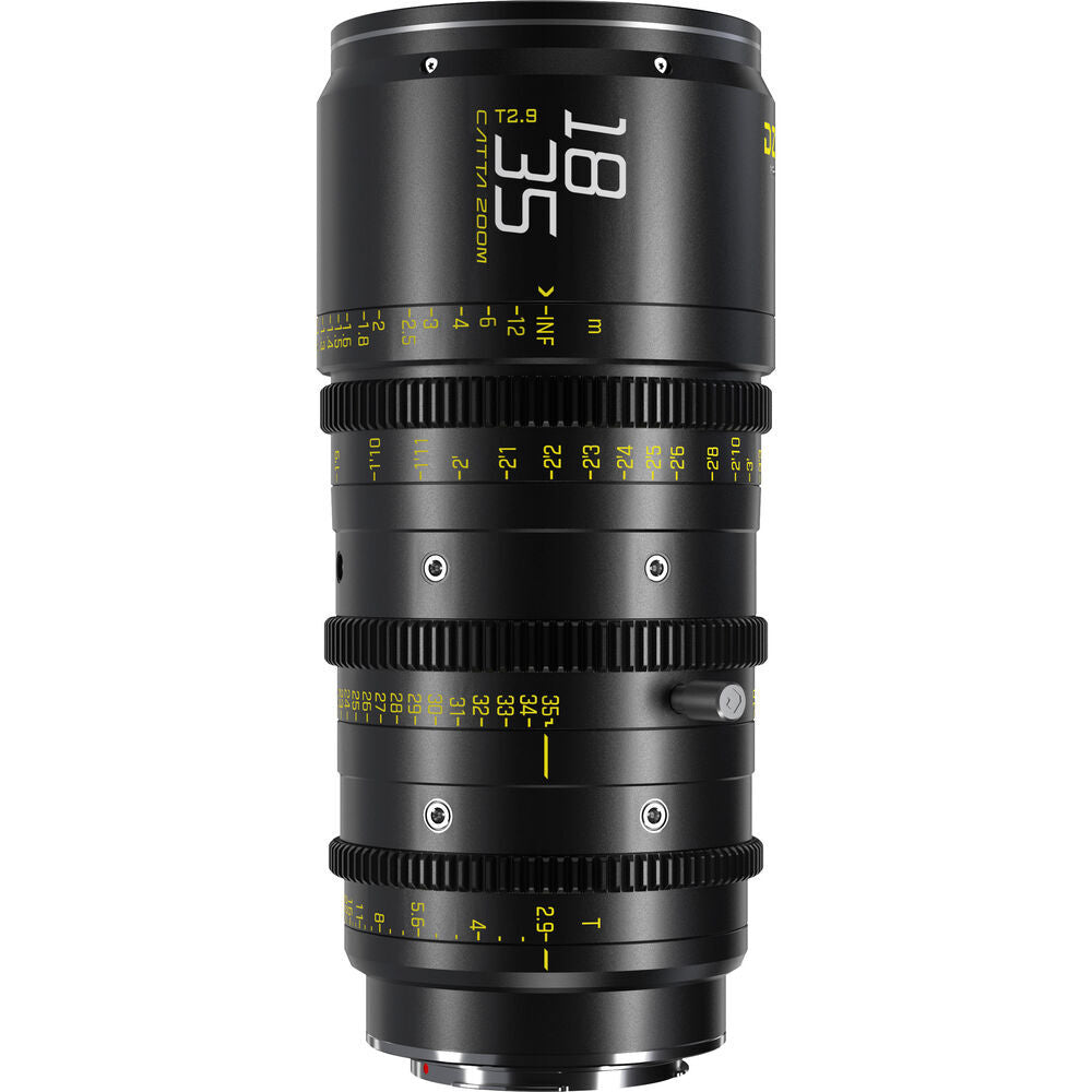 DZOFilm Catta FF 18-35/35-80/70-135mm T2.9 Cine 3-Lens Bundle (White or Black) [Lens Mount Type: Panasonic L Mount]