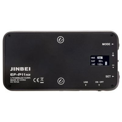 Jinbei EF-P11RGB 10W POCKET  VIDEO LED LIGHT RGB