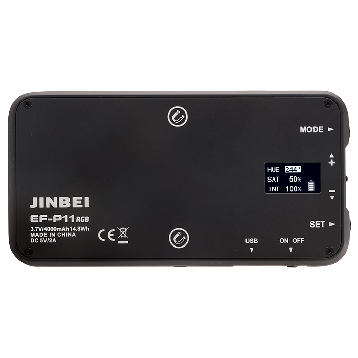 Jinbei EF-P11RGB 10W POCKET  VIDEO LED LIGHT RGB