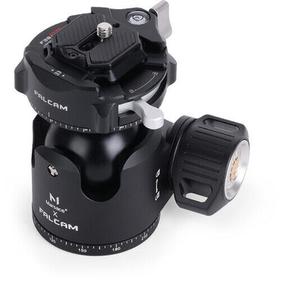 FALCAM F38 Pro Quick Release Low Gravity Dual Panorama Ball Head XB-2R