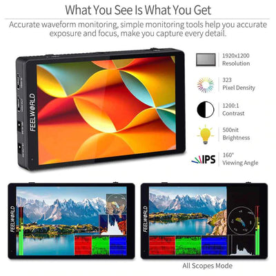 Feelworld F7 Pro IPS PANEL 7" Touchscreen Monitor
