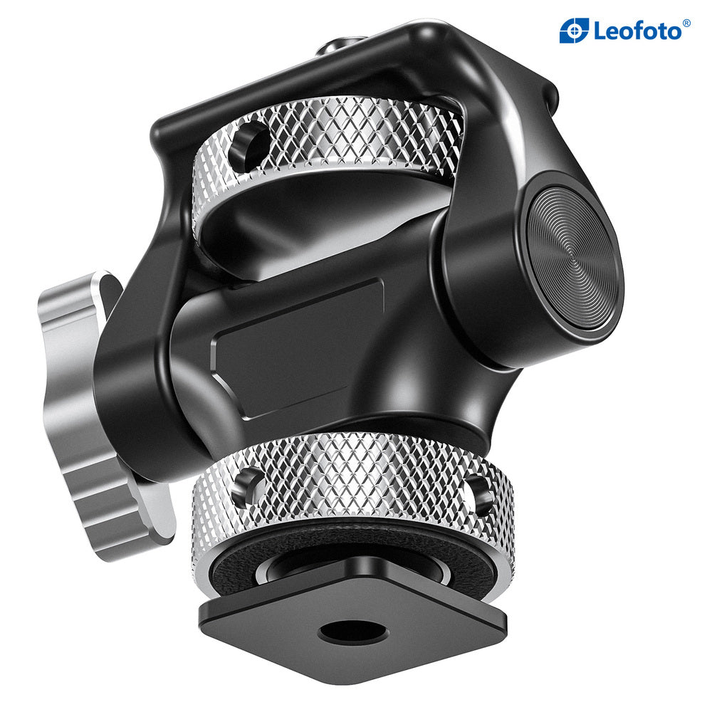 Leofoto FM-04 Cold Shoe Monitor Mount Adaptor