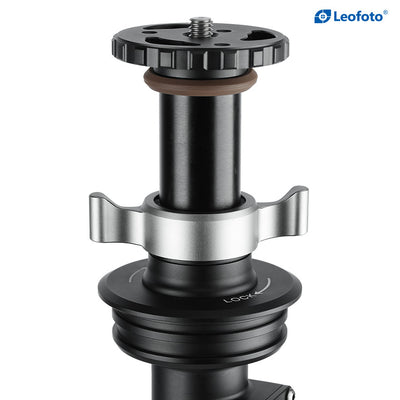 Leofoto Geared Center Column GC-404C With 100mm Bowl Adaptor