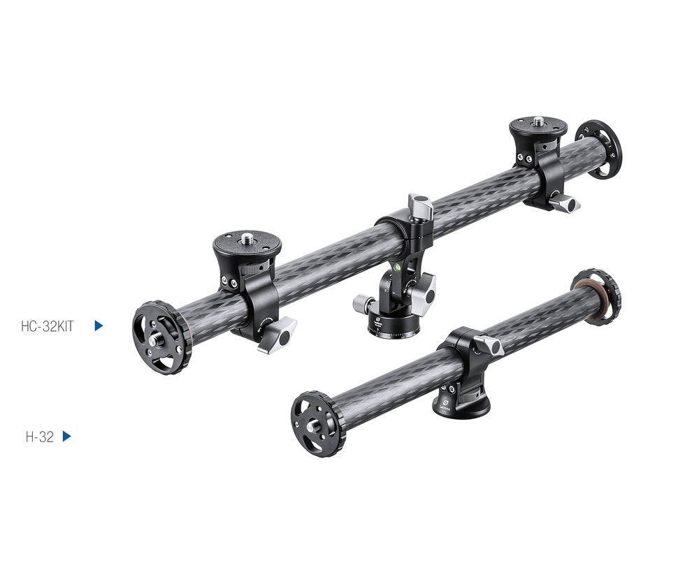 Leofoto Carbon Fibre Cross Bar Mount System H-32+HC-32 Kit