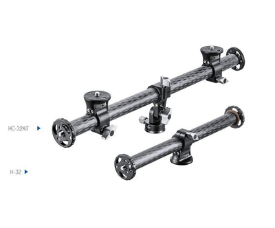 Leofoto Carbon Fibre Cross Bar Mount System H-32+HC-32 Kit