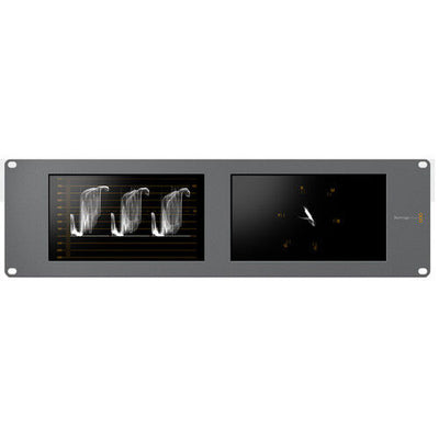 Blackmagic Design SmartScope Duo 4K Rack-Mounted Dual 6G-SDI Monitors