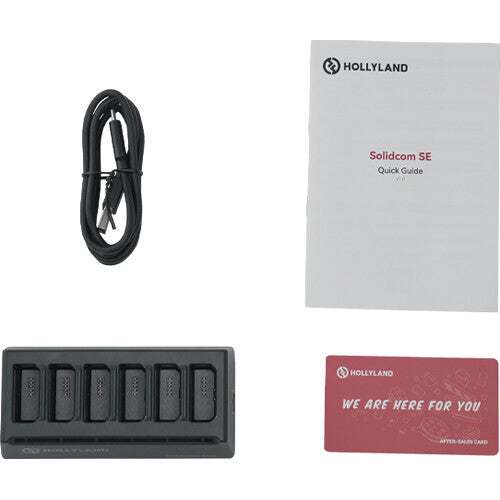 Hollyland 6-Slot Battery Charger for Solidocm SE