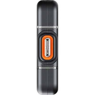 Hollyland LARK M2S Wireless Receiver with USB-C Connector for Mobile Devices (2.4 GHz, Shine Charcoal)