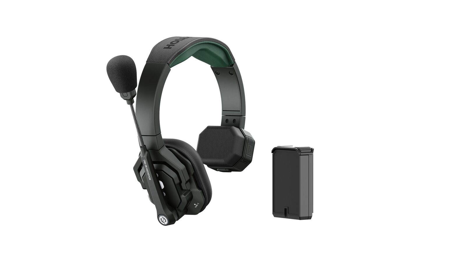 Hollyland Solidcom SE Pro Full-Duplex Wireless Single-Ear Remote Headset (1.9 GHz)