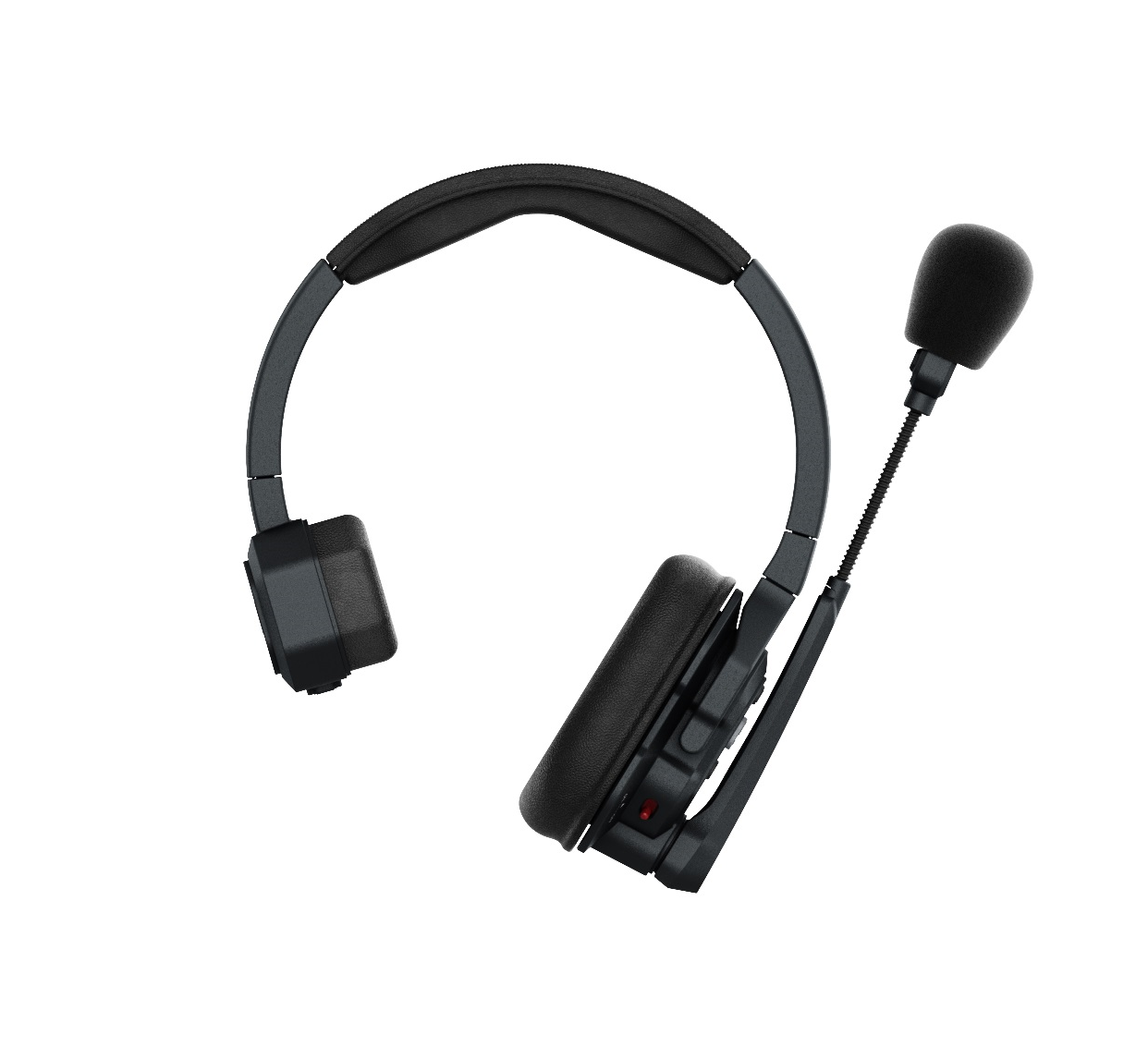 Hollyland Solidcom SE Global 4S 4-Person Full-Duplex Single-Ear Noise-Cancelling Headset Intercom System (2.4 GHz)