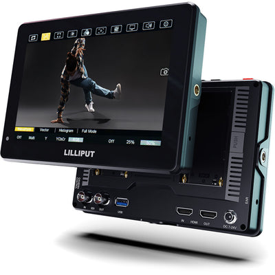 Lilliput HT7S 7" 4K IPS Monitor with 2000 nits Brightness and LANC Camera Control