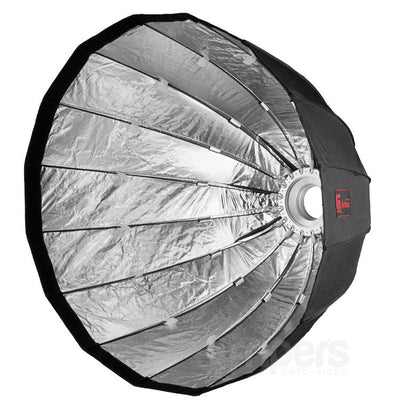JINBEI 120cm Quick Fold Deep Parabolic Softbox With Grid - Bowens