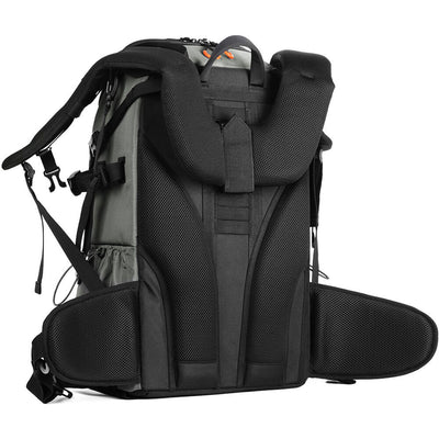 KF Concept Pro DSLR Camera and Laptop Backpack 33L with Shoulder Bag