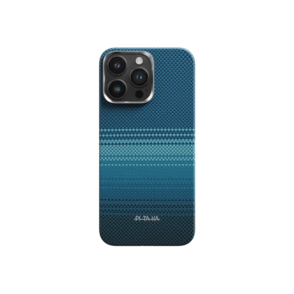 PITAKA Aramid Fibre Ultra-Slim Case for iPhone 15 Pro Moonrise