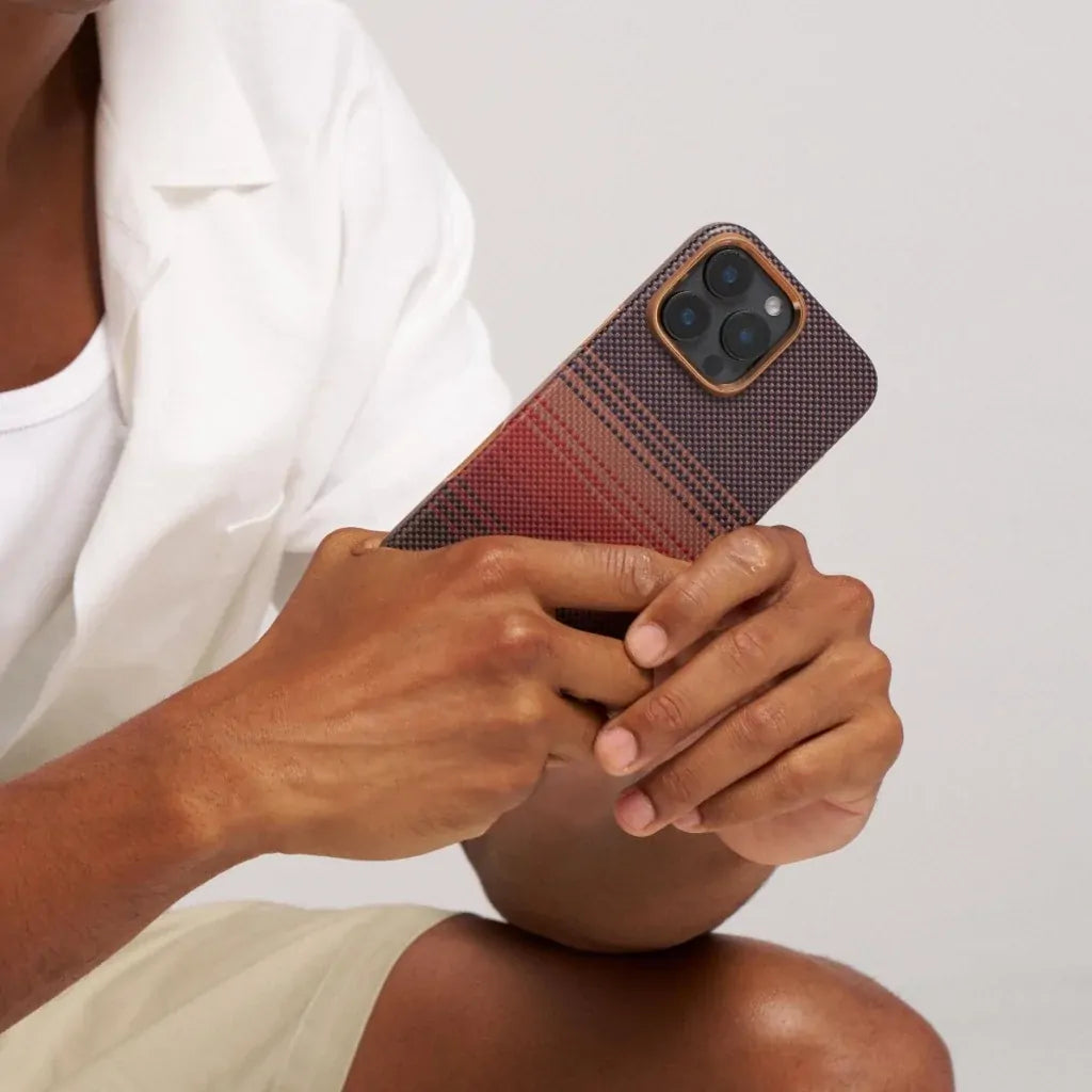 PITAKA Aramid Fibre UltraGuard Case for iPhone 16 Pro Sunset
