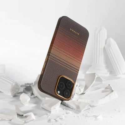 PITAKA Aramid Fibre UltraGuard Case for iPhone 16 Pro Sunset