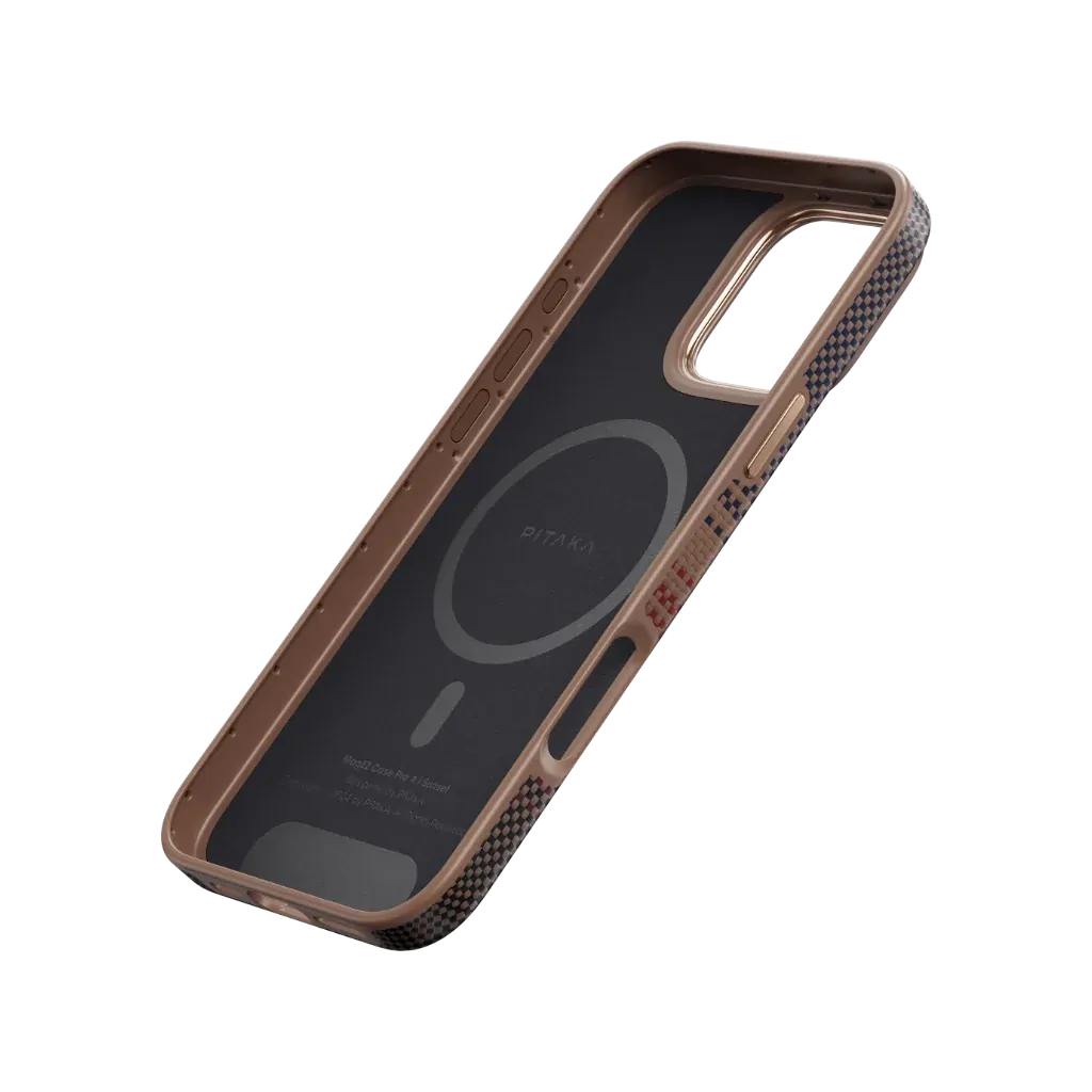 PITAKA Aramid Fibre UltraGuard Case for iPhone 16 Pro Sunset