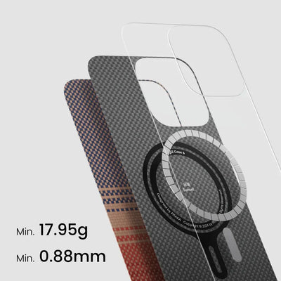 PITAKA Aramid Fibre Ultra-Slim Case for iPhone 16 Pro Max Sunset