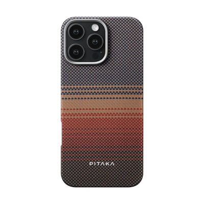 PITAKA Aramid Fibre Ultra-Slim Case for iPhone 16 Pro Sunset