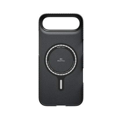 PITAKA Aramid Fibre Ultra-Slim Case for iPhone Air Black/Grey
