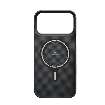 PITAKA Aramid Fibre Ultra-Slim Case for iPhone 17 Pro Max Black/Grey