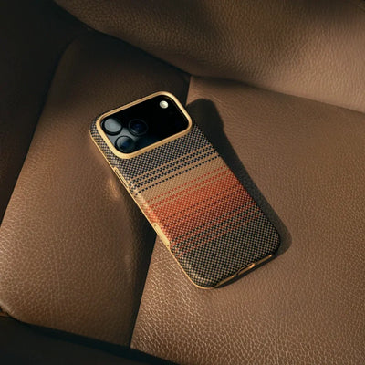 PITAKA Aramid Fibre UltraGuard Case for iPhone 17 Pro Max Sunset