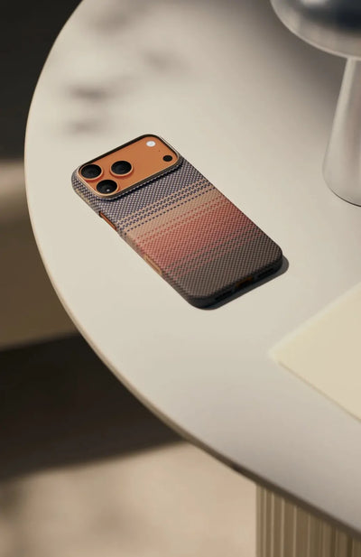PITAKA Aramid Fibre Ultra-Slim Case For iPhone Air Sunset