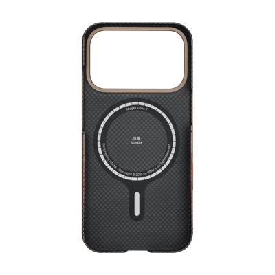 PITAKA Aramid Fibre Ultra-Slim Case For iPhone 17 Pro Max Sunset
